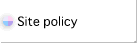 Site policy